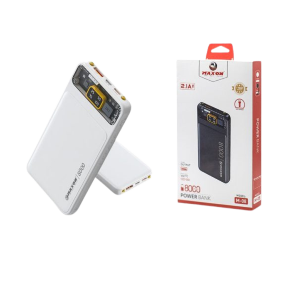 Maxon M8-8000mAh Fast Charging Power Bank - Image 5