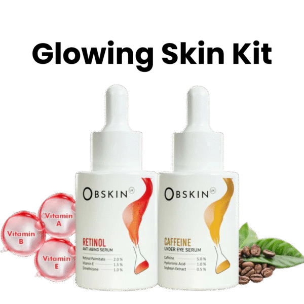 ObskinUK Radiance+ Glowing Skin Kit Serum 30ml