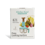 Ooyestore™ Hand Push Chopper – 0.7L Multi-Function Food Grinder, Slicer & Whisk (Random Color)