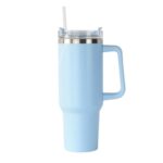 Stanley 40 Oz Leak-Proof Quencher Tumbler – Hot & Cold Travel Mug with Straw (Random Colors, With Box)