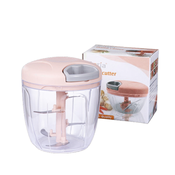 Multi-Function Hand-Press Food Processor
