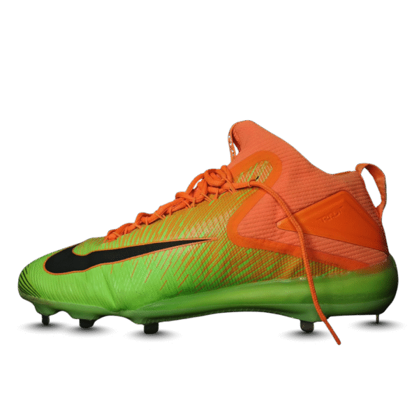 Retro Sole Velocity X3 Pro Baseball Cleats – Size 47 EUR | Orange & Neon Green | Limited Edition