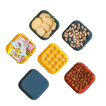 10 PIECES CREATIVE PLATE SET | Elegant Unbreakable Bone Dish