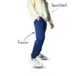 Tapered Cuff Sweatpants - Classic Navy - Image 2