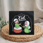 Eid Mubarak Kids Celebration Canvas Wall Art Envelope - Image 2