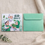 Eid Mubarak Family Love Canvas – Islamic Festive Envelope - Image 3