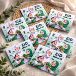 Eid Mubarak Family Love Canvas – Islamic Festive Envelope - Image 4