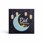 Eid Mubarak Crescent & Lanterns Envelope