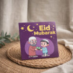 Eid Mubarak Eidi Tikki Envelope – Dada Abu & Grandson Premium Money Envelope - Image 2