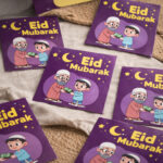 Eid Mubarak Eidi Tikki Envelope – Dada Abu & Grandson Premium Money Envelope - Image 4