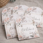 Elegant Floral Frame Eid Mubarak Envelope – Luxury Cash Gift Sleeve - Image 4