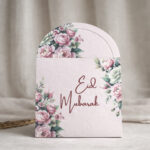 Pastel Pink Rose Eid Mubarak Envelope – Romantic Floral Eidi Money Cover - Image 2