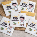 Happy Eid Mubarak Cute Boy Eidi Tikki – Kids Money Gift Envelope - Image 5