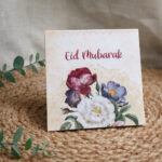Elegant Floral Eid Mubarak Eidi Envelope – Luxury Cash Gift Cover - Image 2