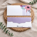 Minimal Floral Stripe Premium Envelope - Image 3