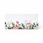 Minimal Floral Stripe Premium Envelope