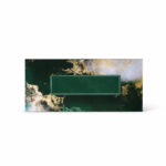 Emerald Green Marble Premium Card Envelope