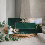 Emerald Green Marble Premium Card Envelope (10 Pcs) - Image 2