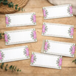 Premium Pink Lily Floral Sound Card Envelope - Image 4