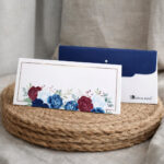 Royal Red & Blue Rose Premium Sound Card Envelope - Image 2