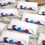 Royal Red & Blue Rose Premium Sound Card Envelope - Image 3