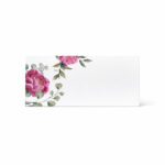 Pink Peony Floral Premium Sound Card Envelope