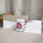 Pink Peony Floral Premium Sound Card Envelope - Image 2