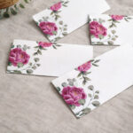 Pink Peony Floral Premium Sound Card Envelope - Image 4