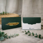 Premium Golden Feather Designer Sound Card Envelope (Pack of 10) - Image 3