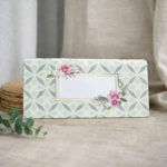 Pastel Geometric Floral Designer Sound Card Envelope (Pack of 10) - Image 2