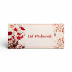 Classic Red Floral Premium Eid Envelope