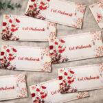 Classic Red Floral Premium Eid Envelope - Image 4