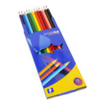 SHARK TRIANGULAR COLOR PENCIL SETS CP-12 - Image 3