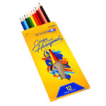 Shark CPH-12 Hexagonal Full Size 12 Colour Pencils - Image 2