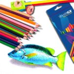 SHARK TRIANGULAR COLOR PENCIL SETS CP-12 - Image 4